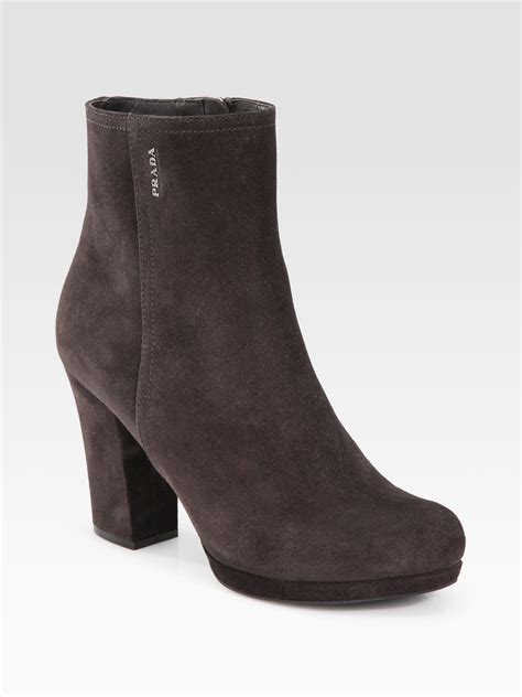 botte homme prada|prada suede ankle boots.